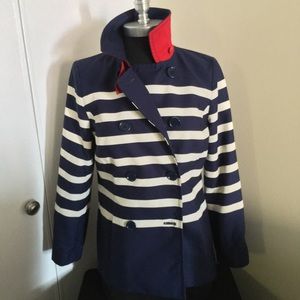 Naudical ⚓️ Chic Faux double breasted jacket by Talbots